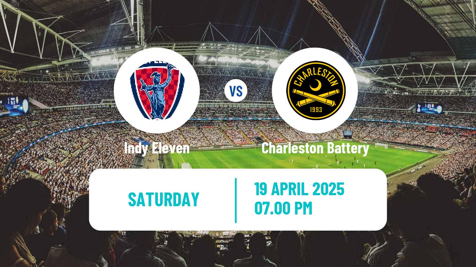 Soccer USL Championship Indy Eleven - Charleston Battery