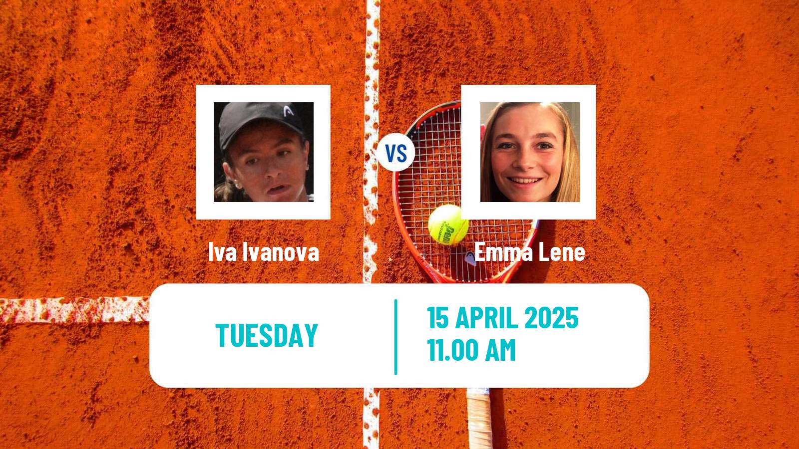 Tennis ITF W35 Santa Margherita Di Pula 13 Women 2025 Iva Ivanova - Emma Lene
