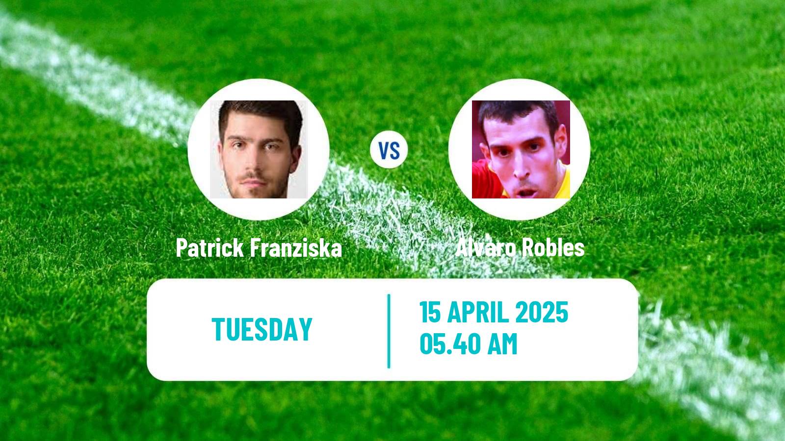 Table tennis World Cup Men Patrick Franziska - Alvaro Robles