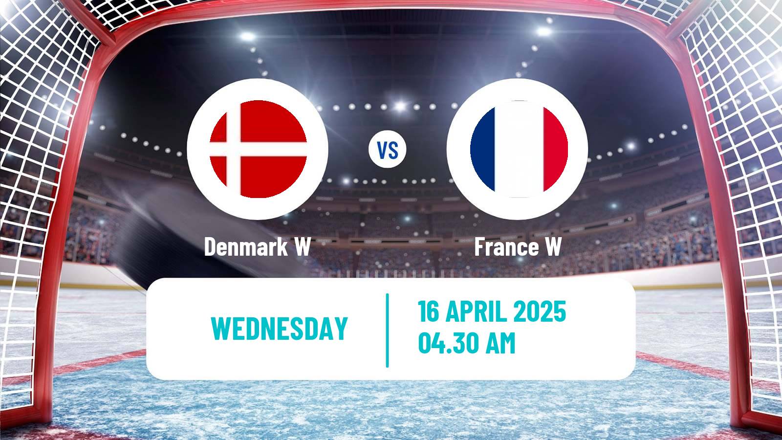 Hockey IIHF World Championship IA Women Denmark W - France W