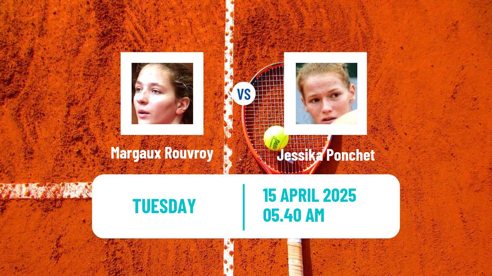 Tennis WTA Rouen Margaux Rouvroy - Jessika Ponchet