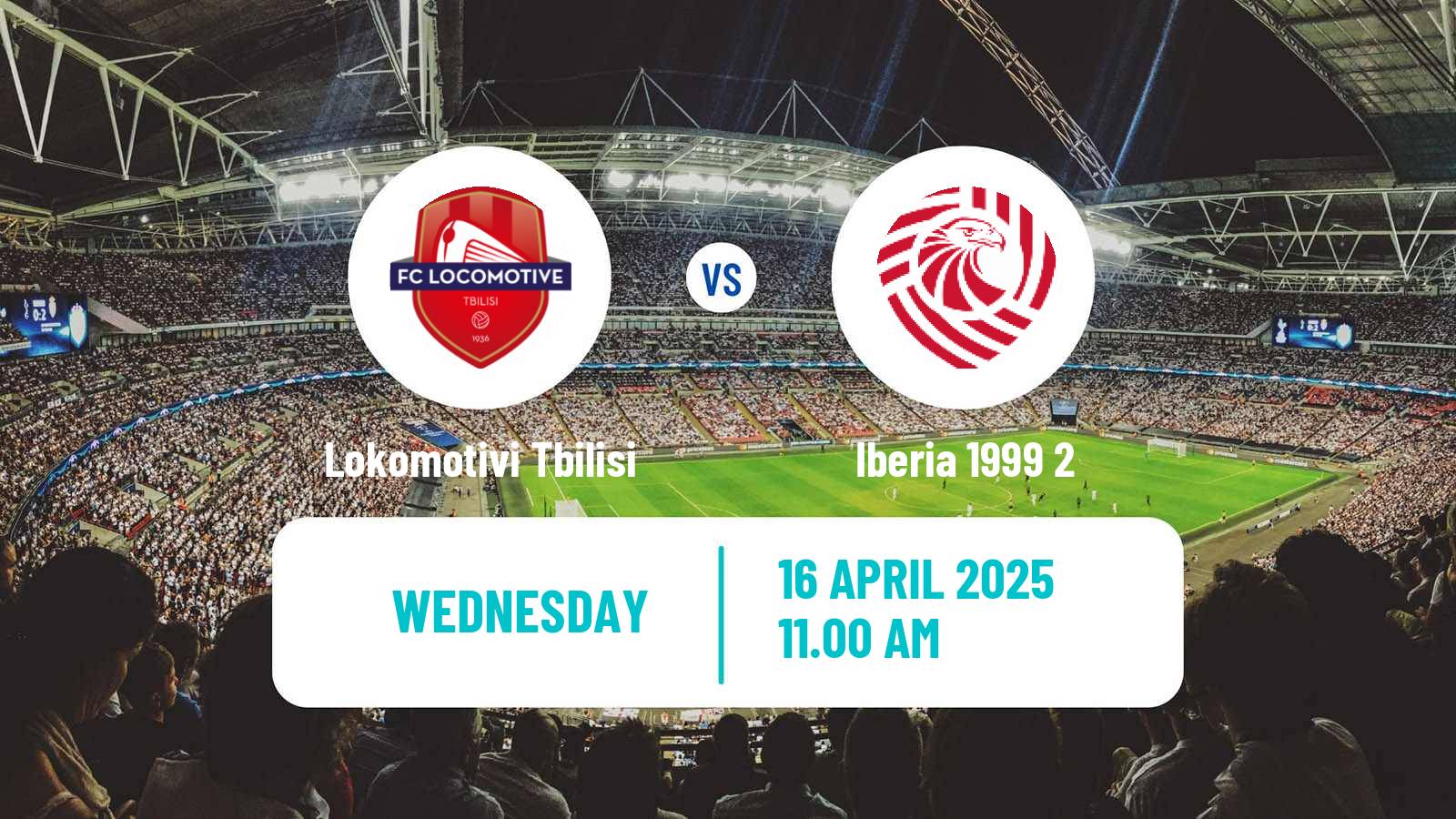 Soccer Georgian Erovnuli Liga 2 Lokomotivi Tbilisi - Iberia 1999 2