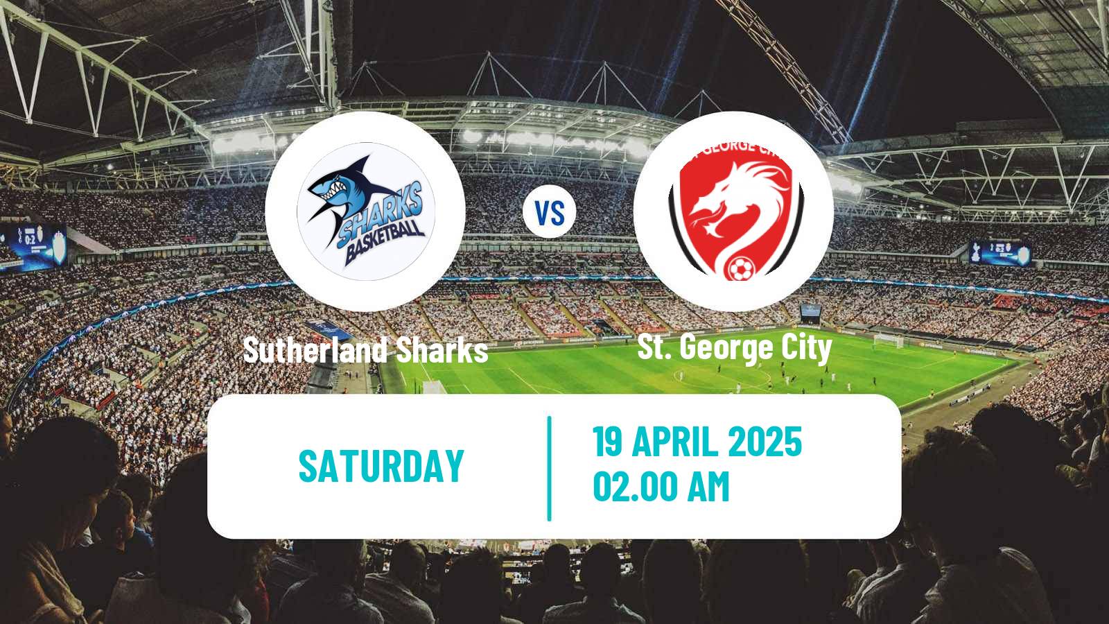 Soccer Australian NPL NSW Sutherland Sharks - St. George City