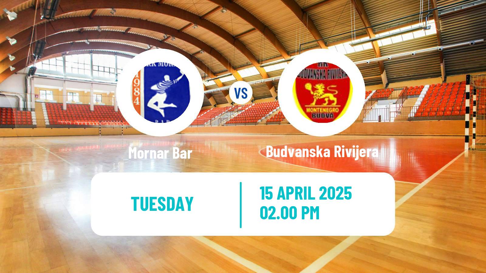 Handball Montenegrin Prva liga Handball Mornar Bar - Budvanska Rivijera