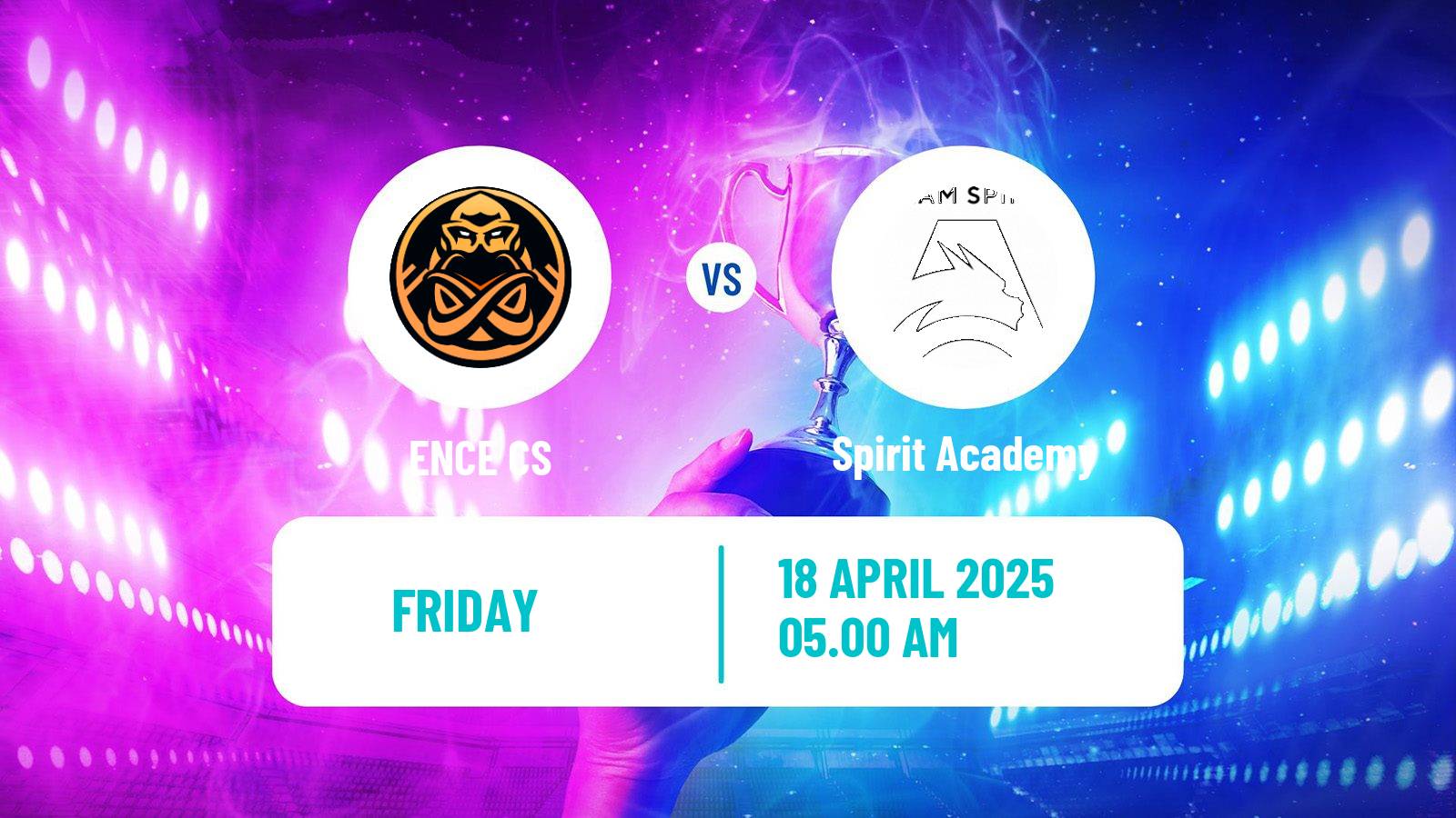Esports Counter Strike Yalla Compass ENCE - Spirit Academy