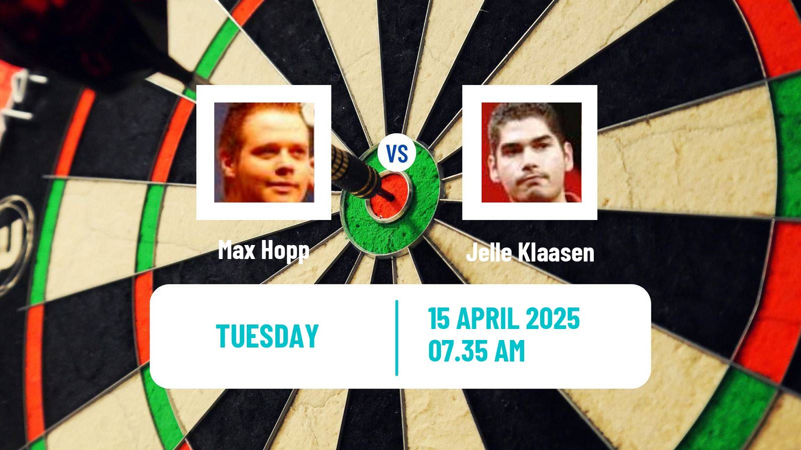 Darts Players Championship 14 Max Hopp - Jelle Klaasen