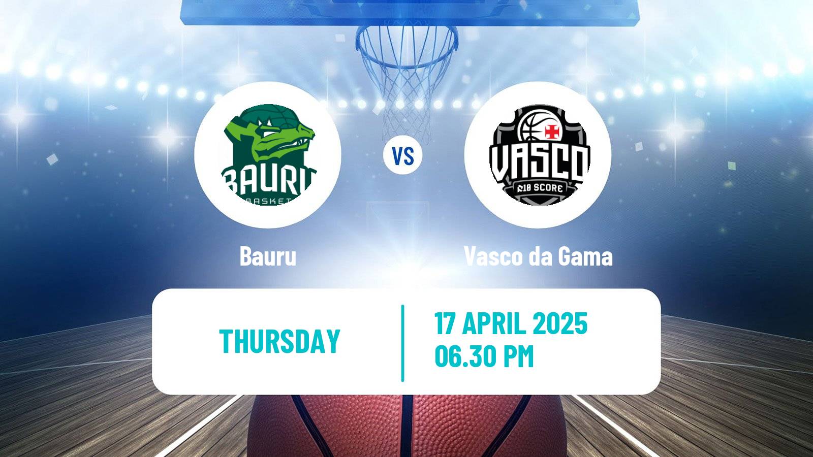 Basketball Brazilian NBB Bauru - Vasco da Gama