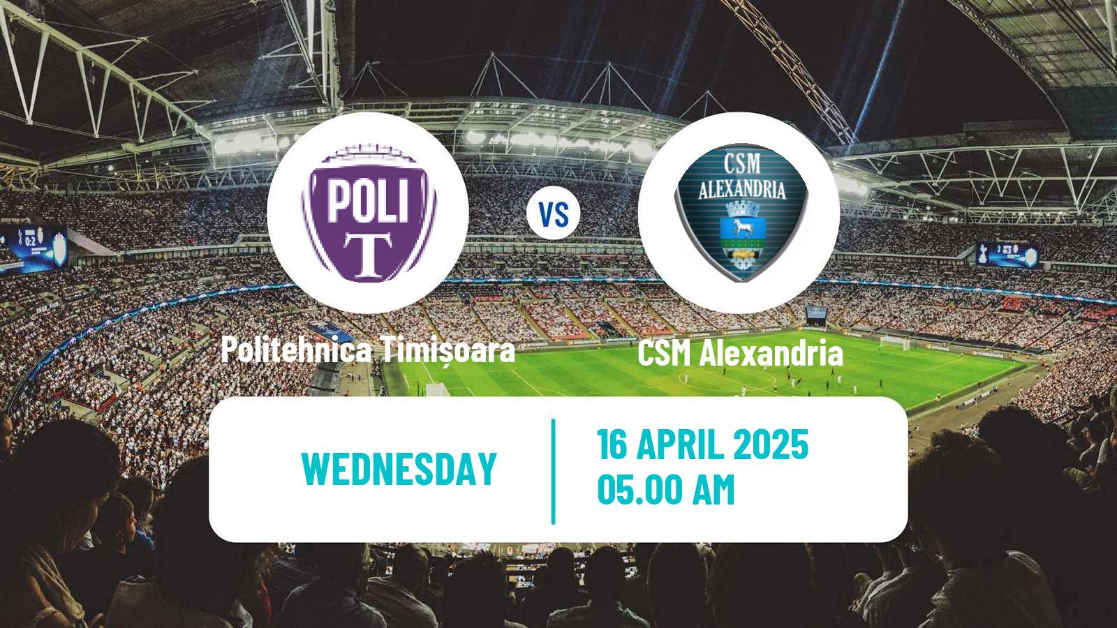 Soccer Romanian Cup Women Politehnica Timișoara - CSM Alexandria