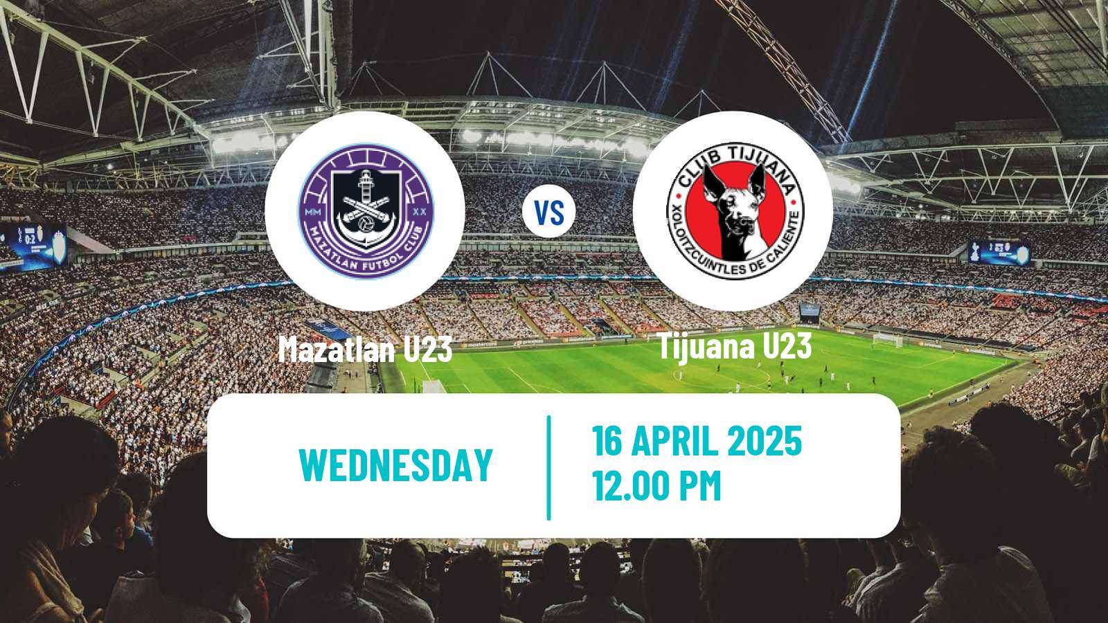 Soccer Mexican Liga MX U23 Mazatlan U23 - Tijuana U23