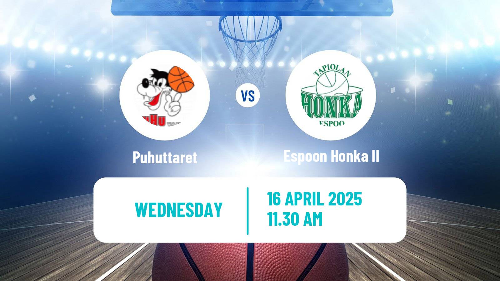 Basketball Finnish I Divisioona Basketball Women Puhuttaret - Espoon Honka II