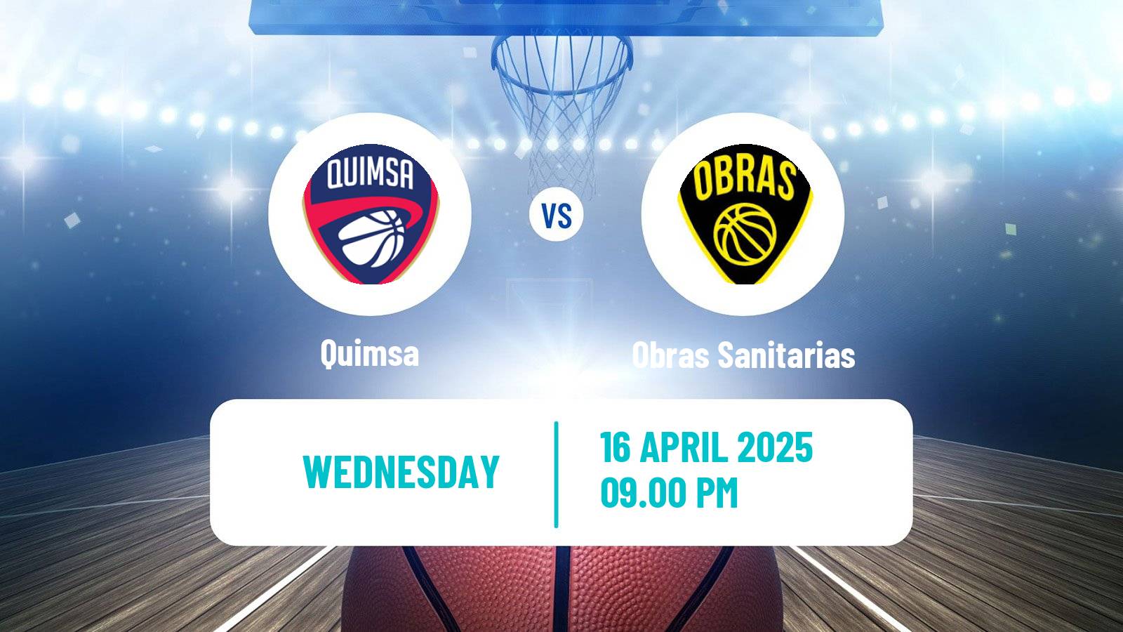 Basketball Argentinian LNB Quimsa - Obras Sanitarias