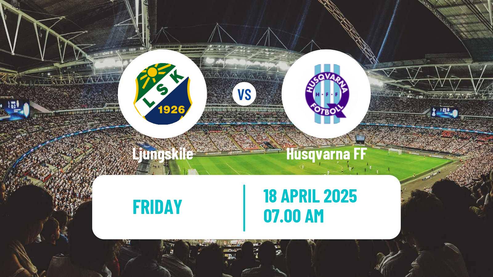 Soccer Swedish Division 1 Södra Ljungskile - Husqvarna