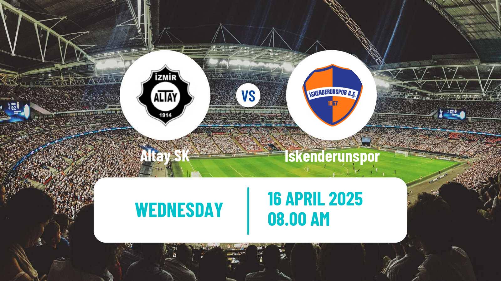 Soccer Turkish Second League White Group Altay - Iskenderunspor