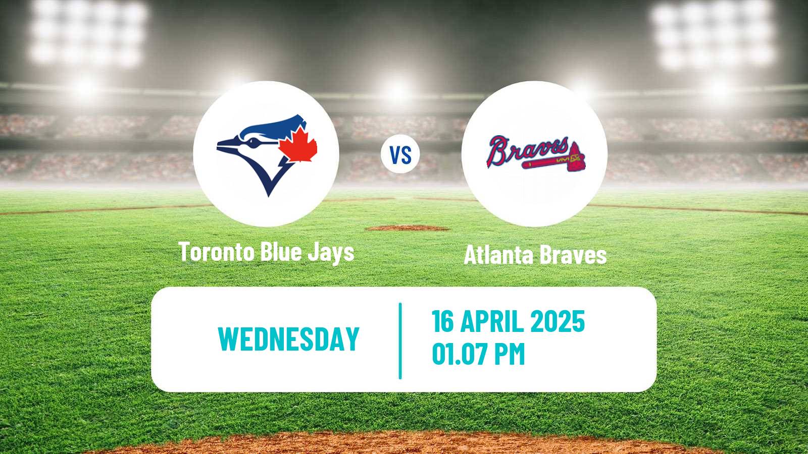 Baseball MLB Toronto Blue Jays - Atlanta Braves