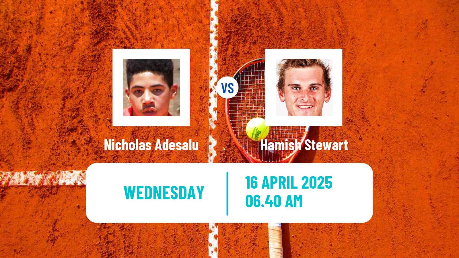 Tennis ITF M25 Sharm Elsheikh Men Nicholas Adesalu - Hamish Stewart