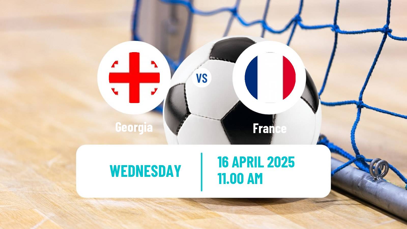 Futsal UEFA Futsal Euro Georgia - France