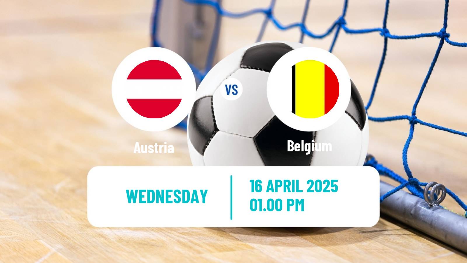 Futsal UEFA Futsal Euro Austria - Belgium