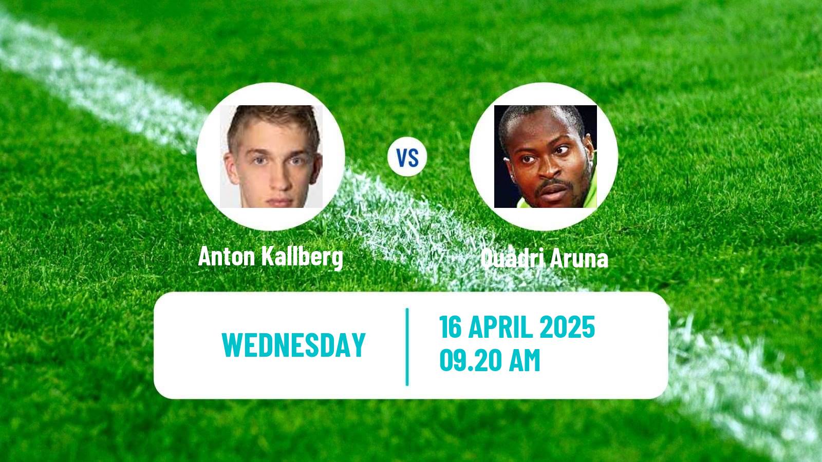 Table tennis World Cup Men Anton Kallberg - Quadri Aruna