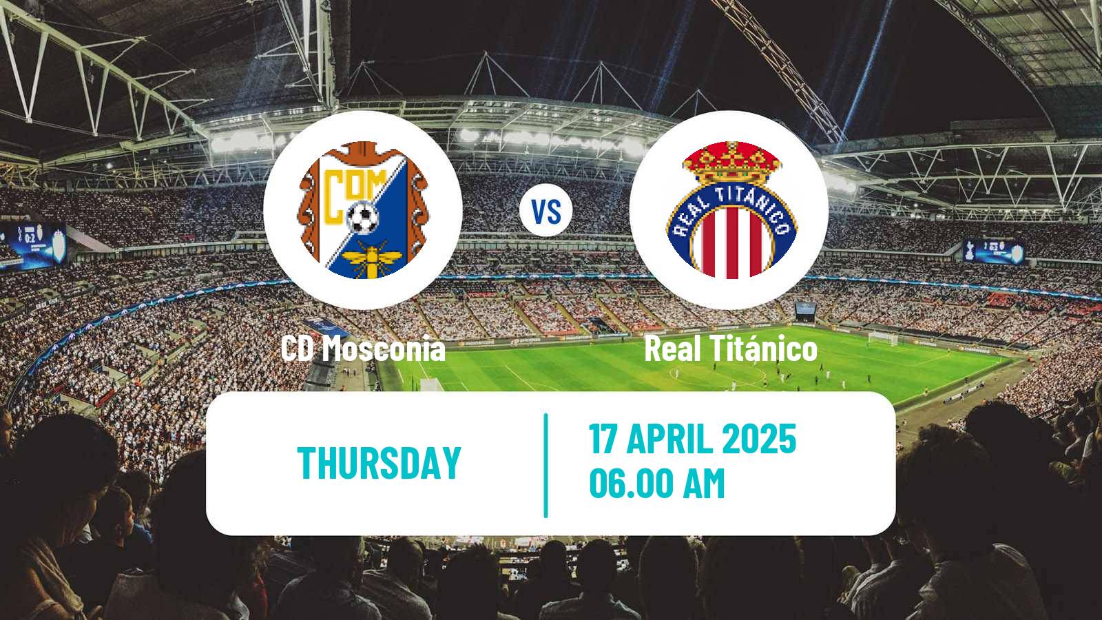 Soccer Spanish Tercera RFEF - Group 2 Mosconia - Real Titánico