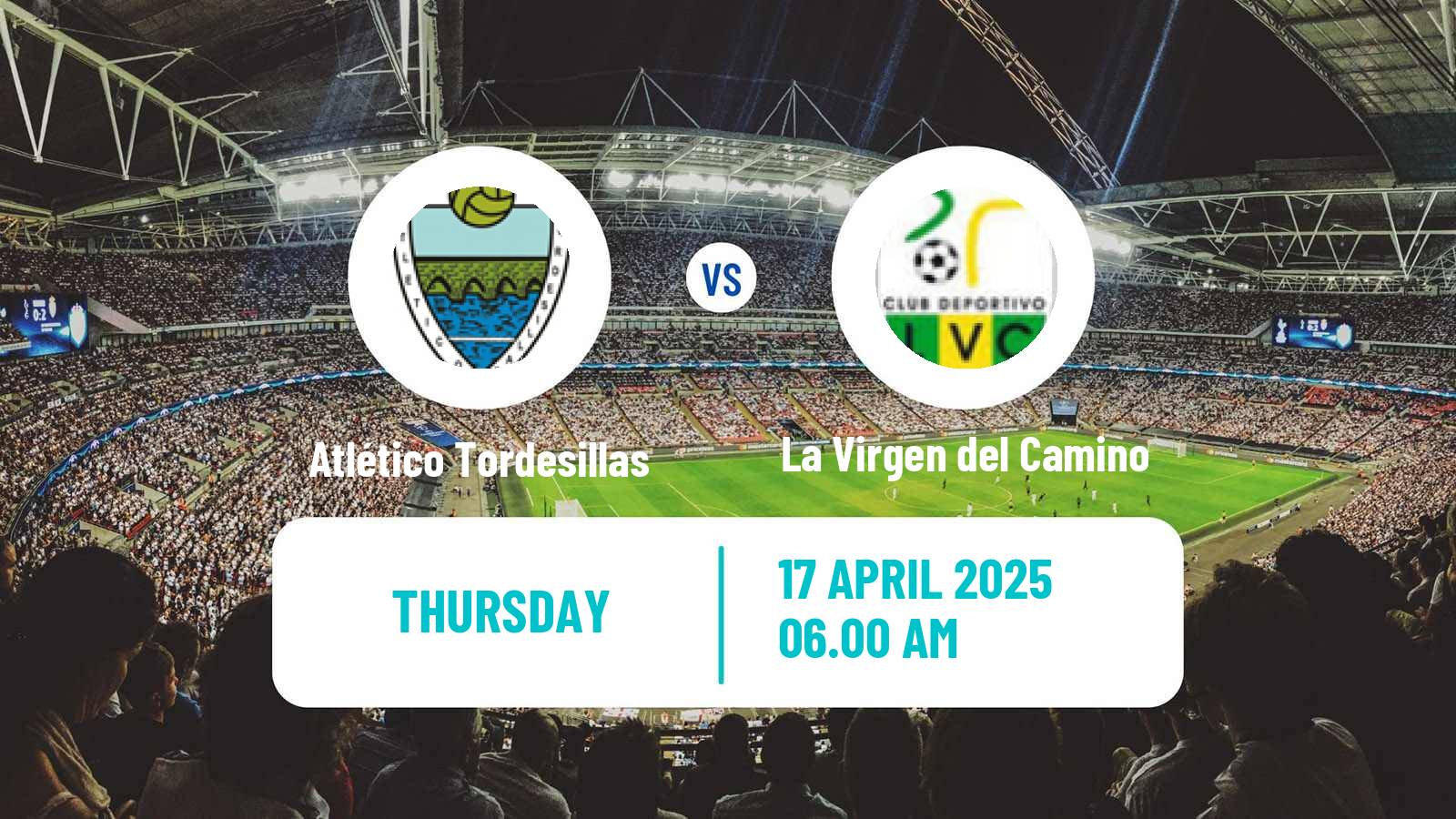 Soccer Spanish Tercera RFEF - Group 8 Atlético Tordesillas - La Virgen del Camino