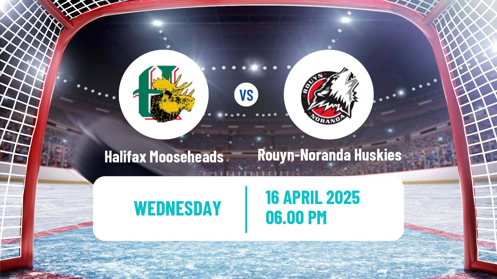 Hockey QMJHL Halifax Mooseheads - Rouyn-Noranda Huskies