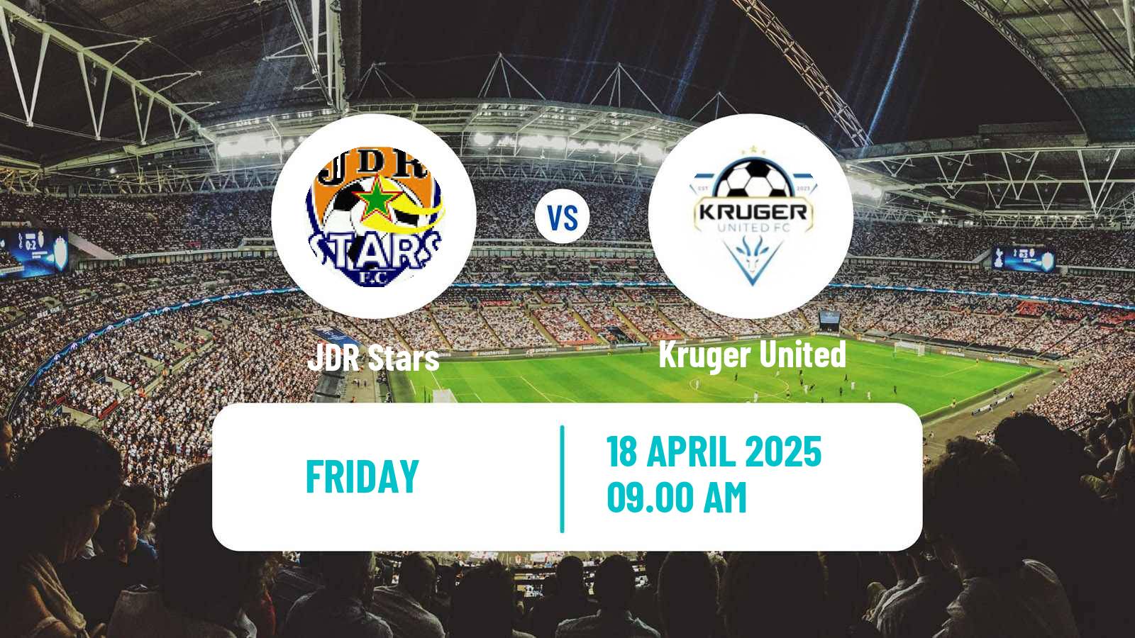 Soccer South African First Division JDR Stars - Kruger United