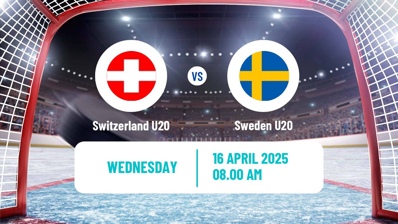 Hockey Friendly International Ice Hockey Switzerland U20 - Sweden U20