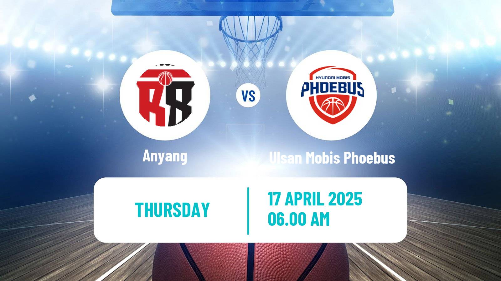 Basketball KBL Anyang - Ulsan Mobis Phoebus