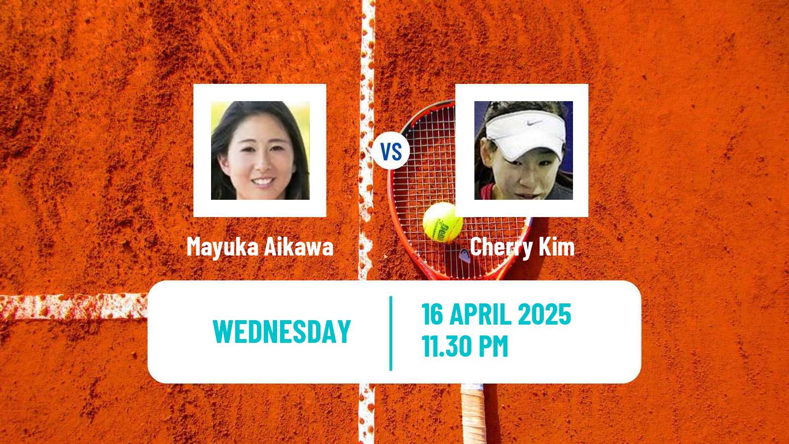 Tennis ITF W15 Wuning 2 Women Mayuka Aikawa - Cherry Kim