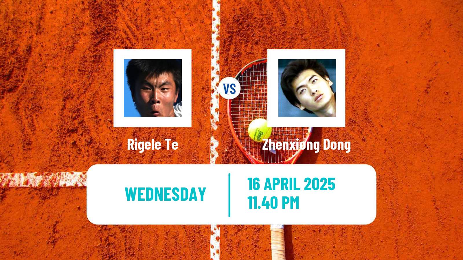 Tennis ITF M15 Luan 2 Men Rigele Te - Zhenxiong Dong