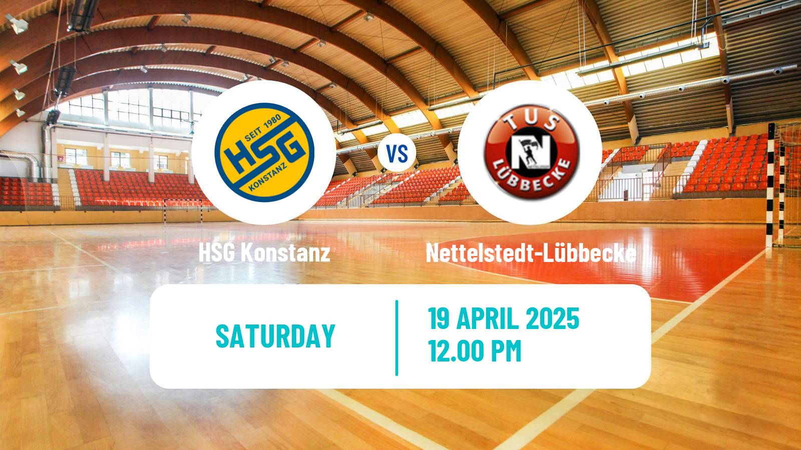 Handball German 2 Bundesliga Handball Konstanz - Nettelstedt-Lübbecke