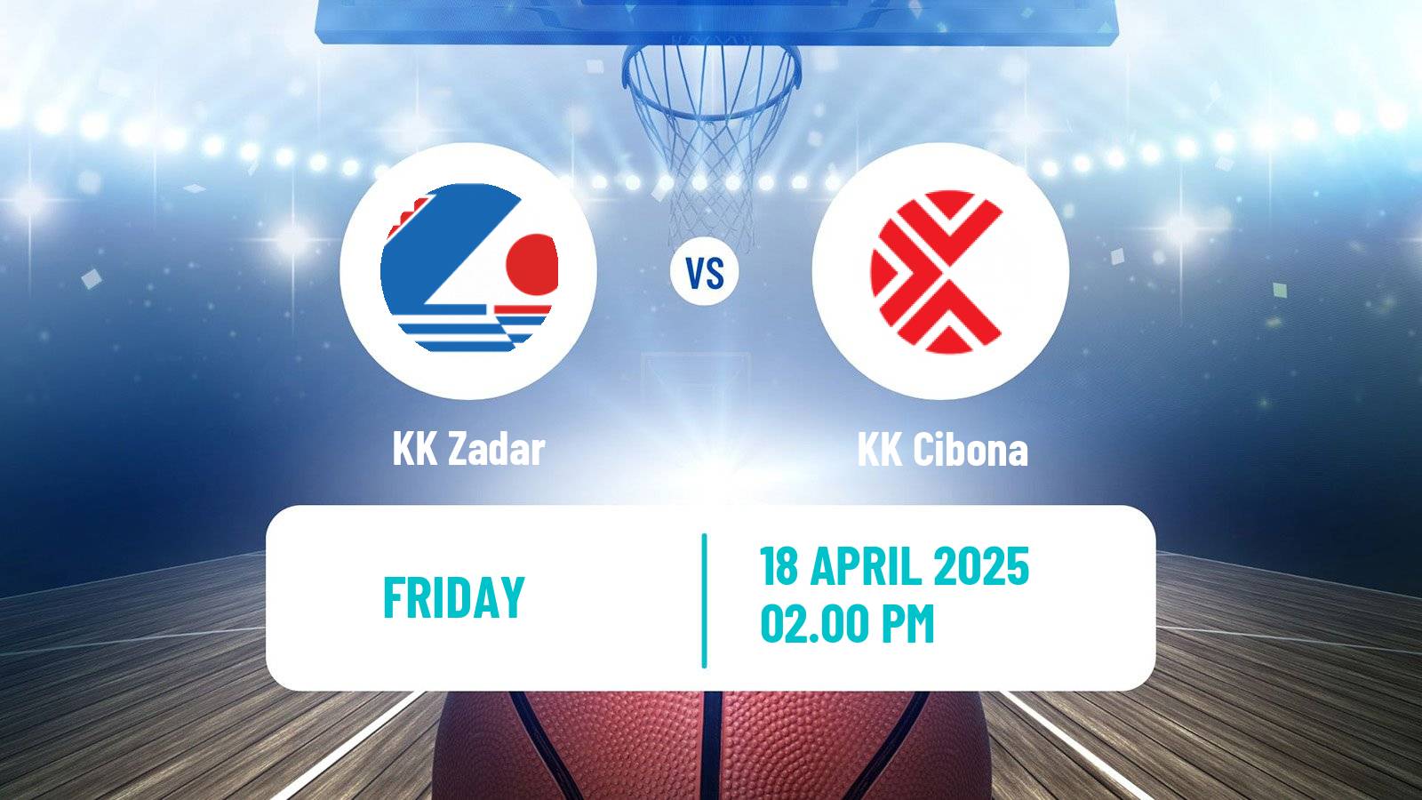Basketball Croatian Premijer Liga Basketball KK Zadar - Cibona
