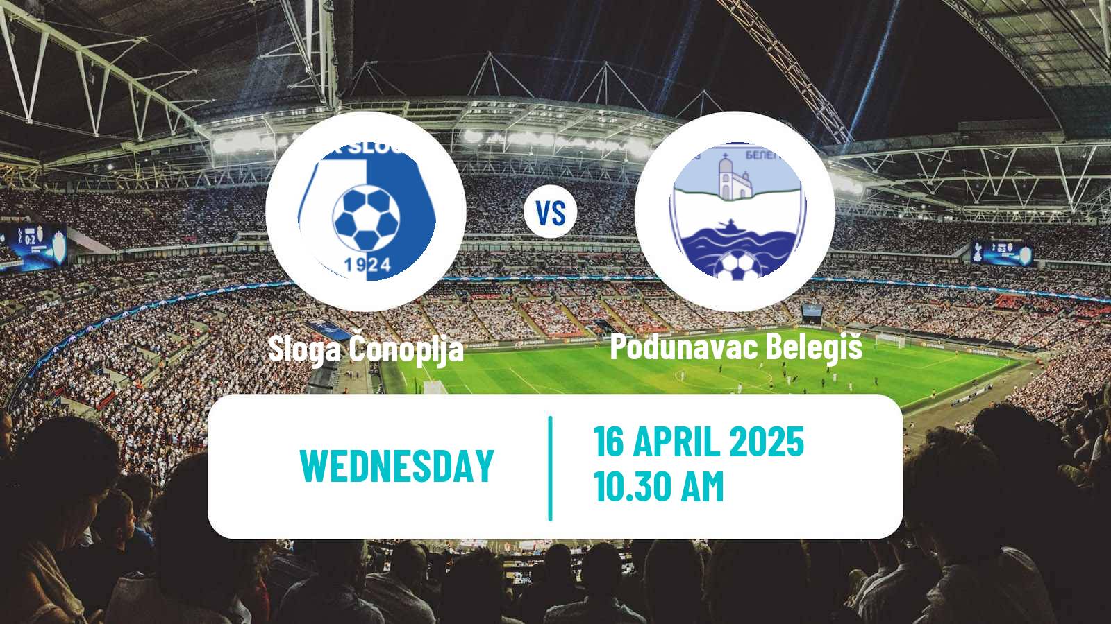 Soccer Serbian Srpska Liga - Vojvodina Sloga Čonoplja - Podunavac Belegiš