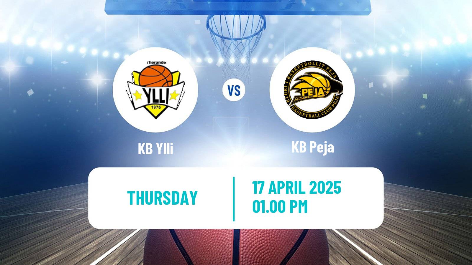 Basketball Kosovo Superliga Basketball Ylli - Peja