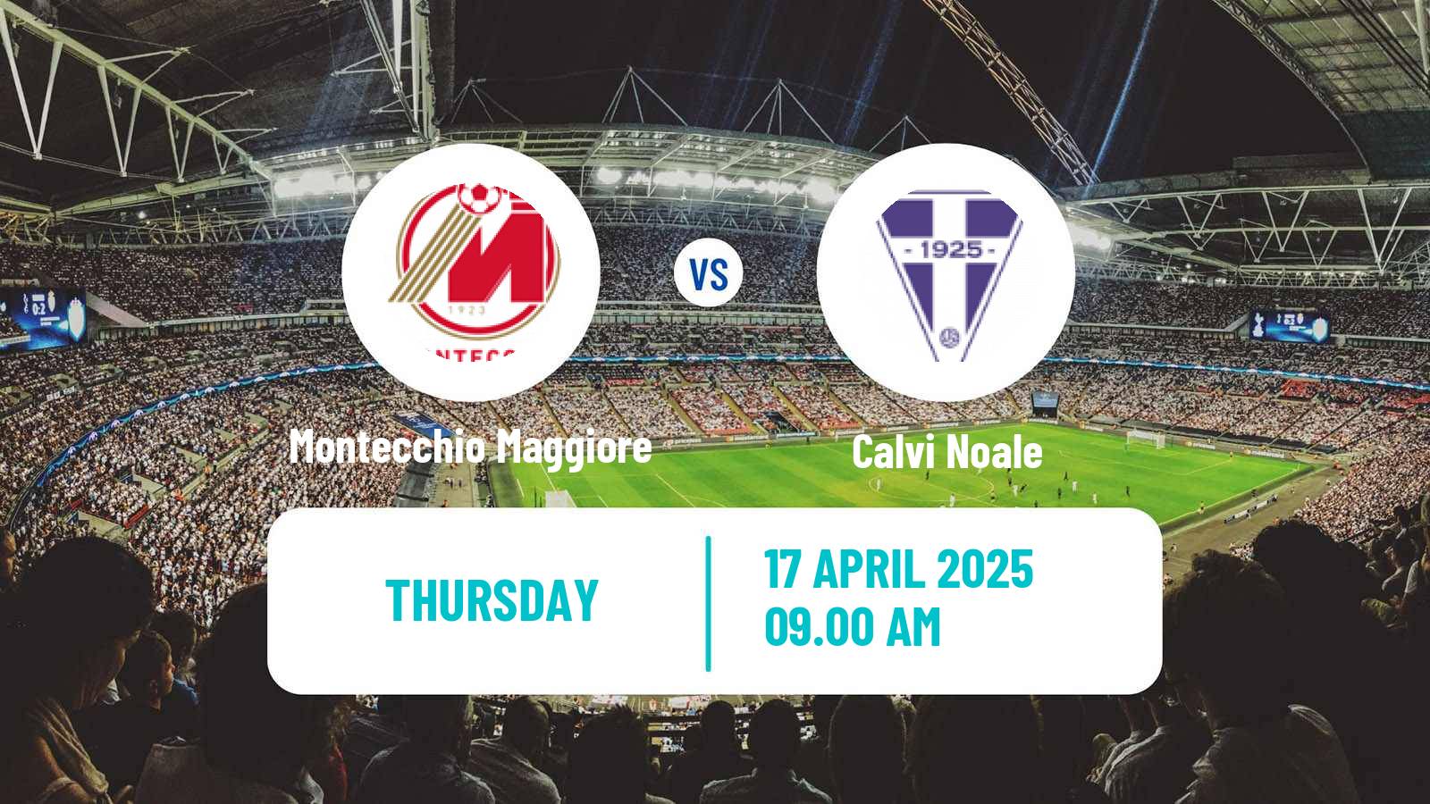 Soccer Italian Serie D - Group C Montecchio Maggiore - Calvi Noale