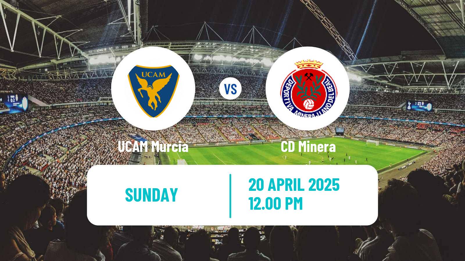 Soccer Spanish Segunda RFEF - Group 4 UCAM Murcia - Minera