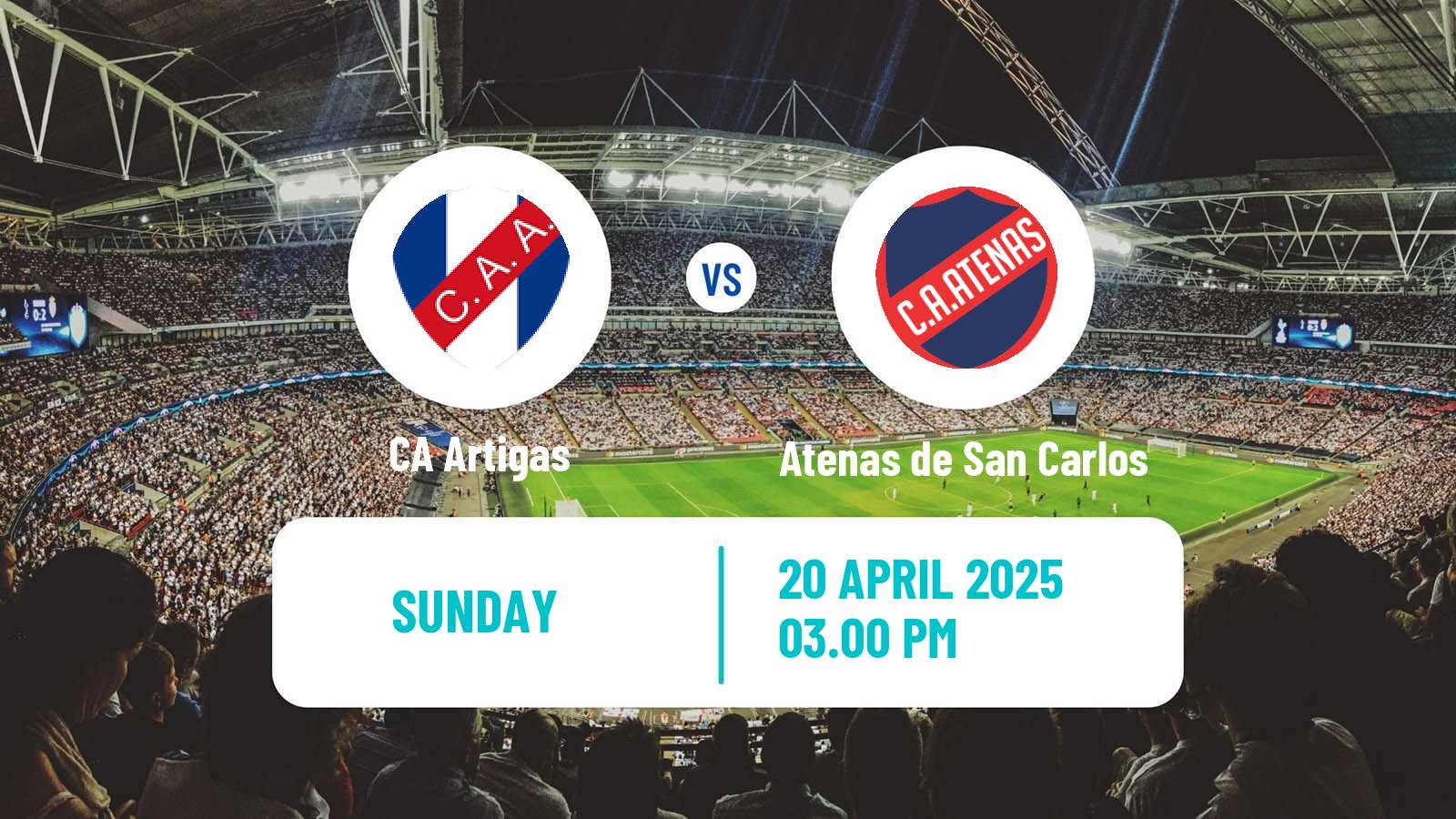 Soccer Uruguayan Segunda Division Artigas - Atenas de San Carlos