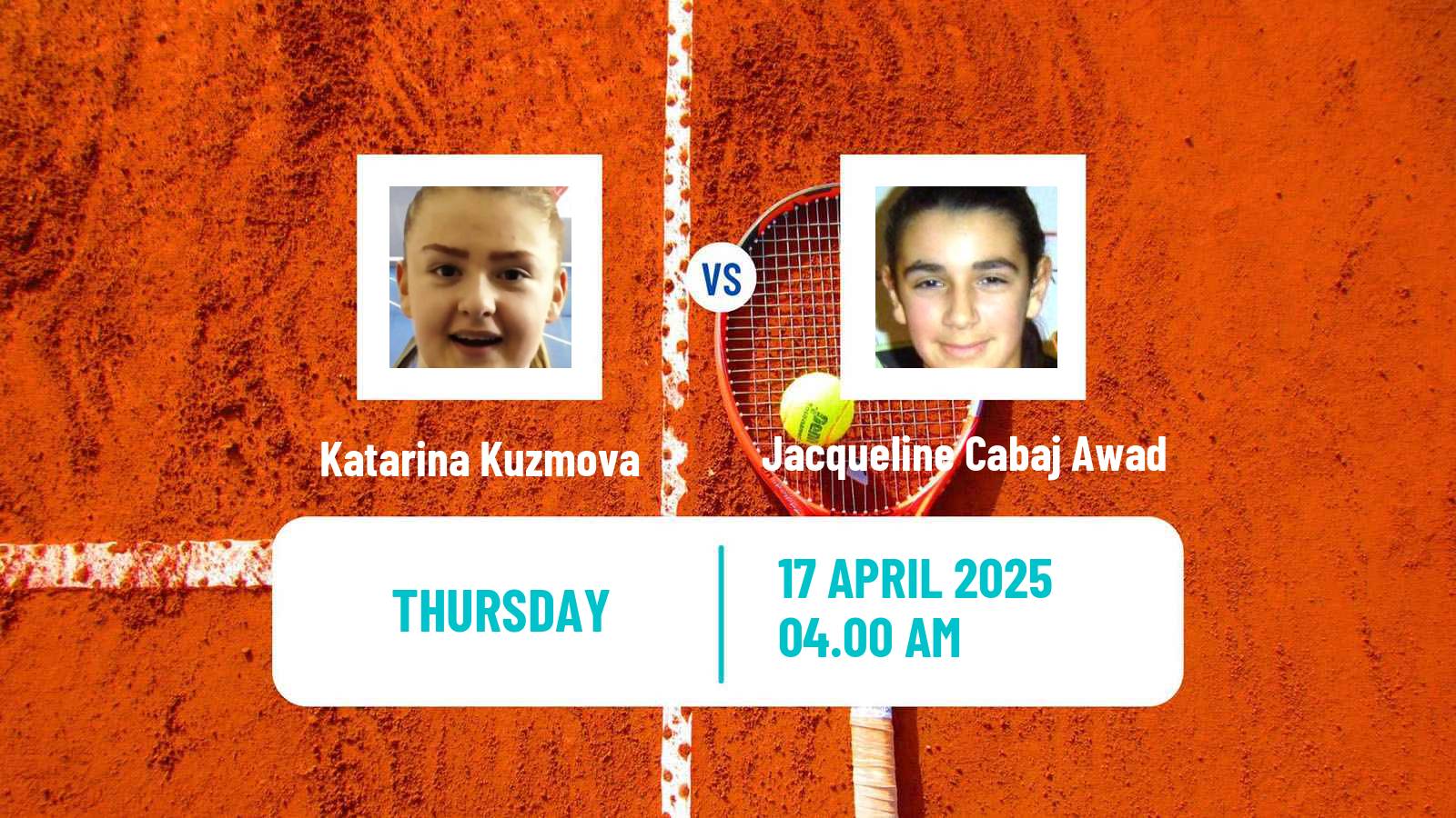 Tennis ITF W35 Sharm Elsheikh Women Katarina Kuzmova - Jacqueline Cabaj Awad