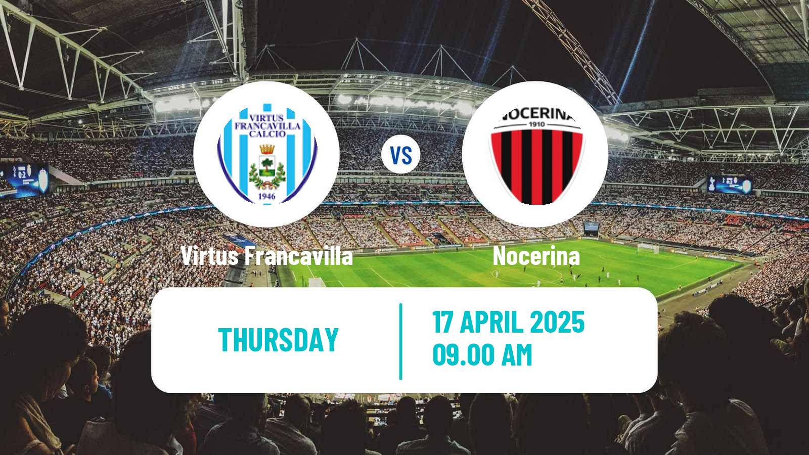 Soccer Italian Serie D - Group H Virtus Francavilla - Nocerina