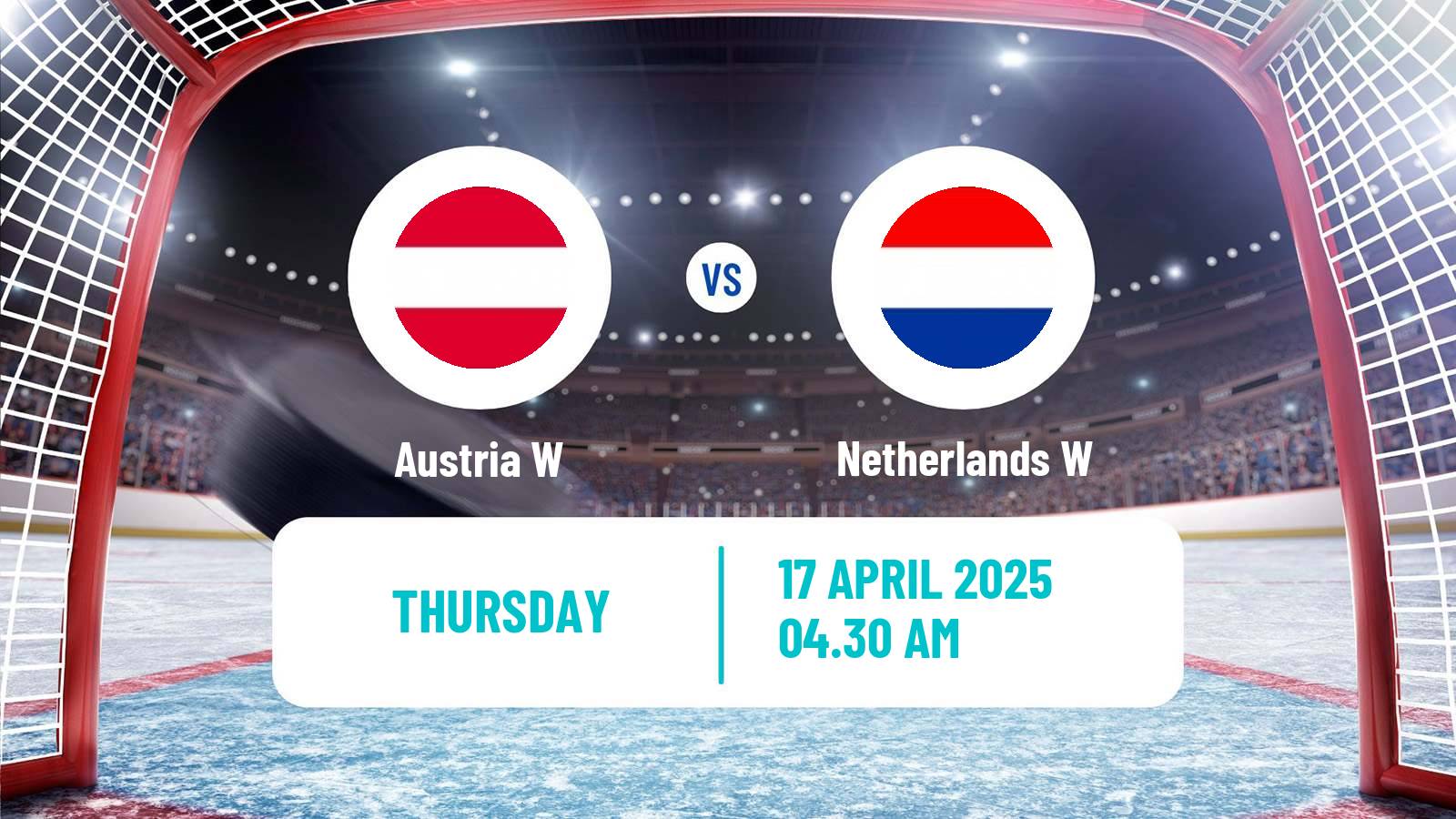 Hockey IIHF World Championship IA Women Austria W - Netherlands W
