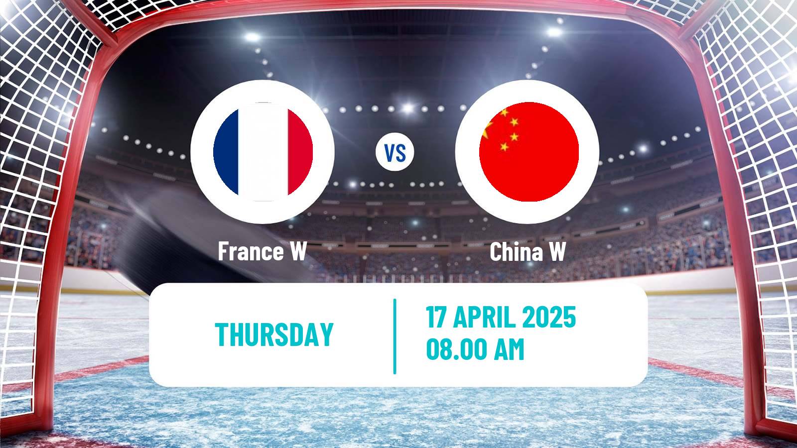 Hockey IIHF World Championship IA Women France W - China W