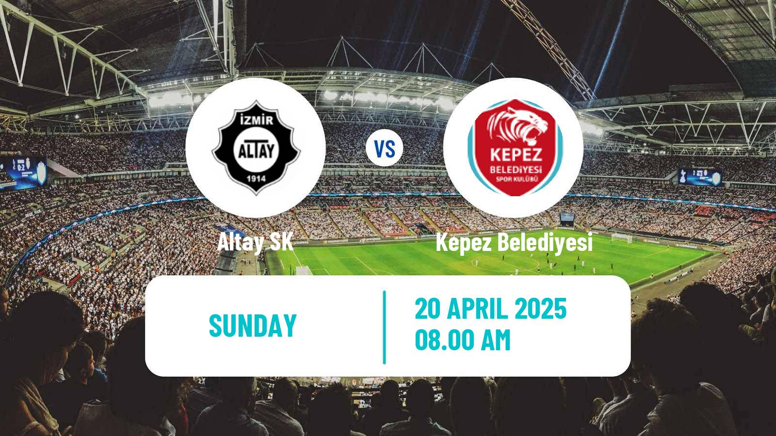 Soccer Turkish Second League White Group Altay - Kepez Belediyesi
