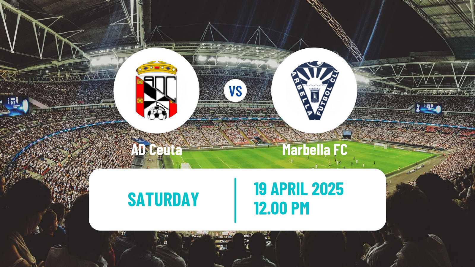 Soccer Spanish Primera RFEF Group 2 Ceuta - Marbella