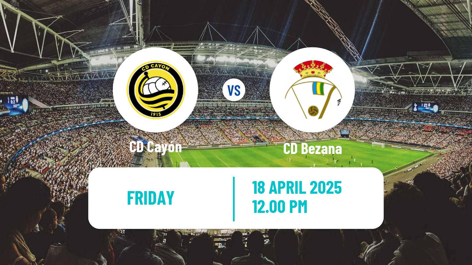Soccer Spanish Tercera RFEF - Group 3 Cayón - Bezana