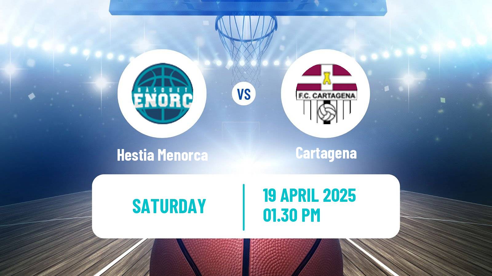 Basketball Spanish LEB Oro Hestia Menorca - Cartagena