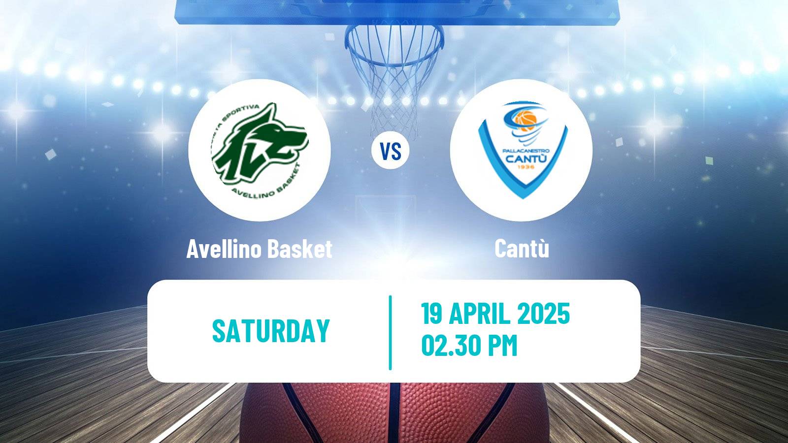 Basketball Italian Serie A2 Basketball Avellino Basket - Cantù