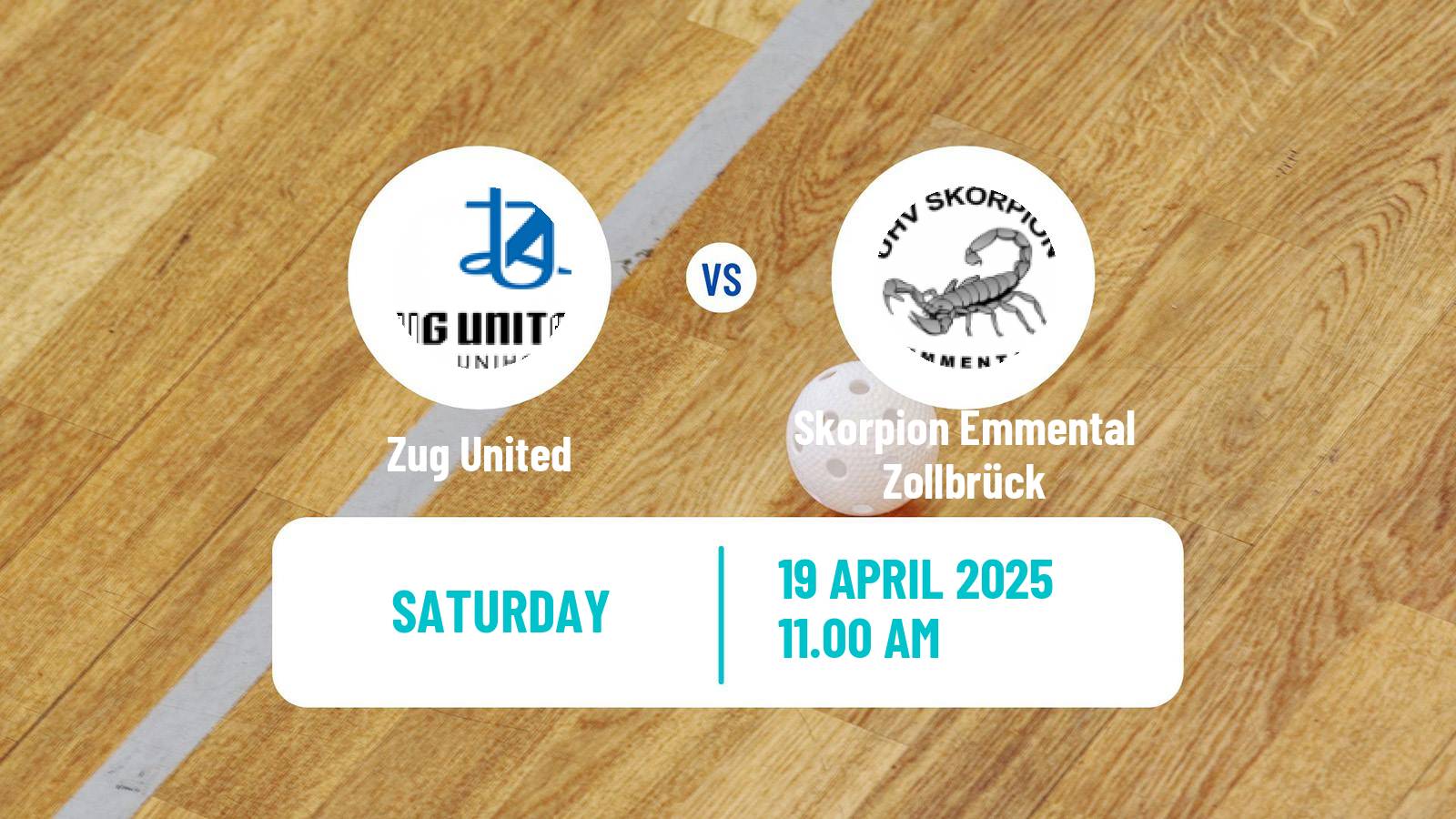 Floorball Swiss NLA Floorball Women Zug United - Skorpion Emmental Zollbrück