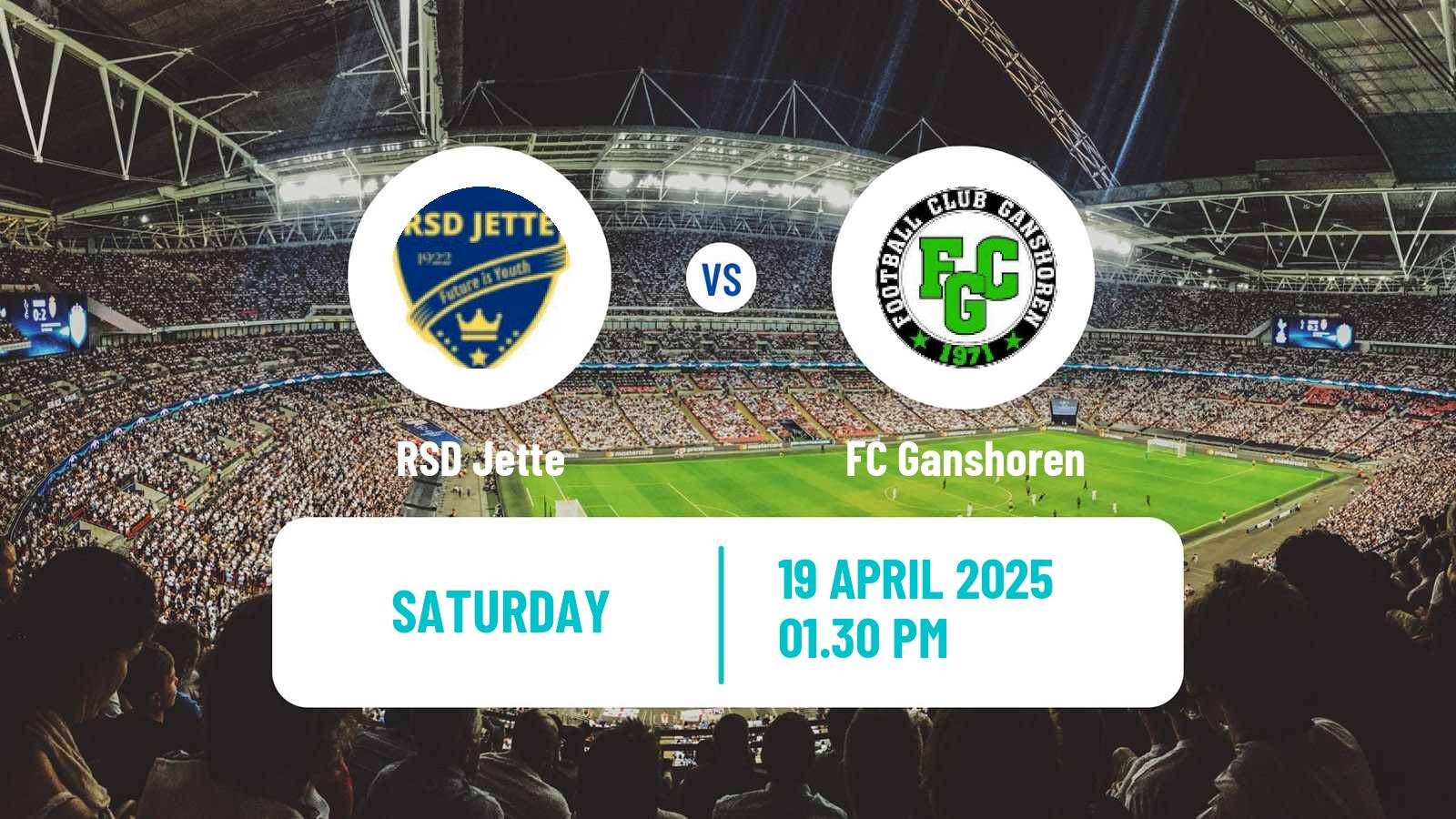 Soccer Belgian Second Amateur Division Group C Jette - Ganshoren