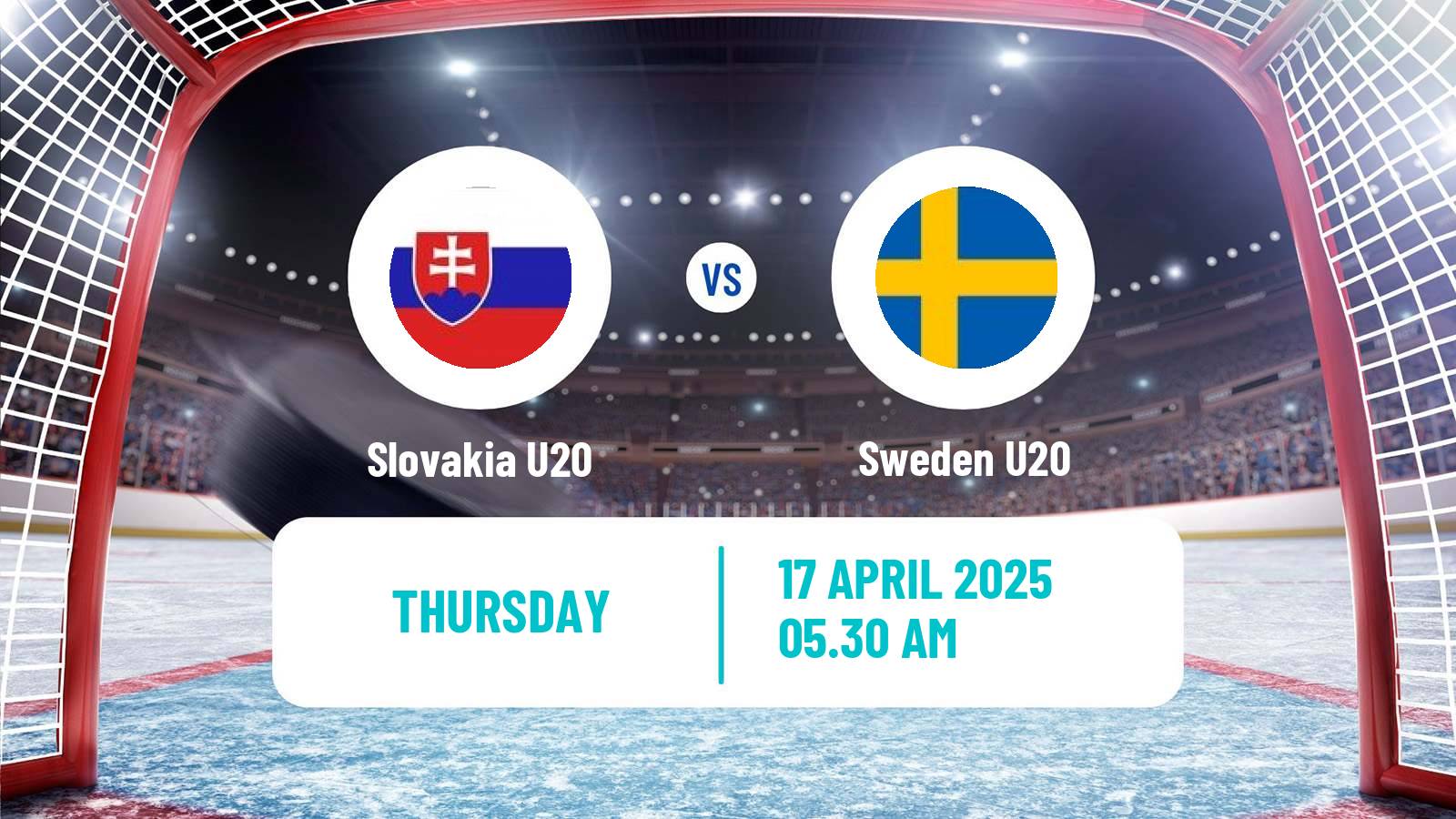 Hockey Friendly International Ice Hockey Slovakia U20 - Sweden U20