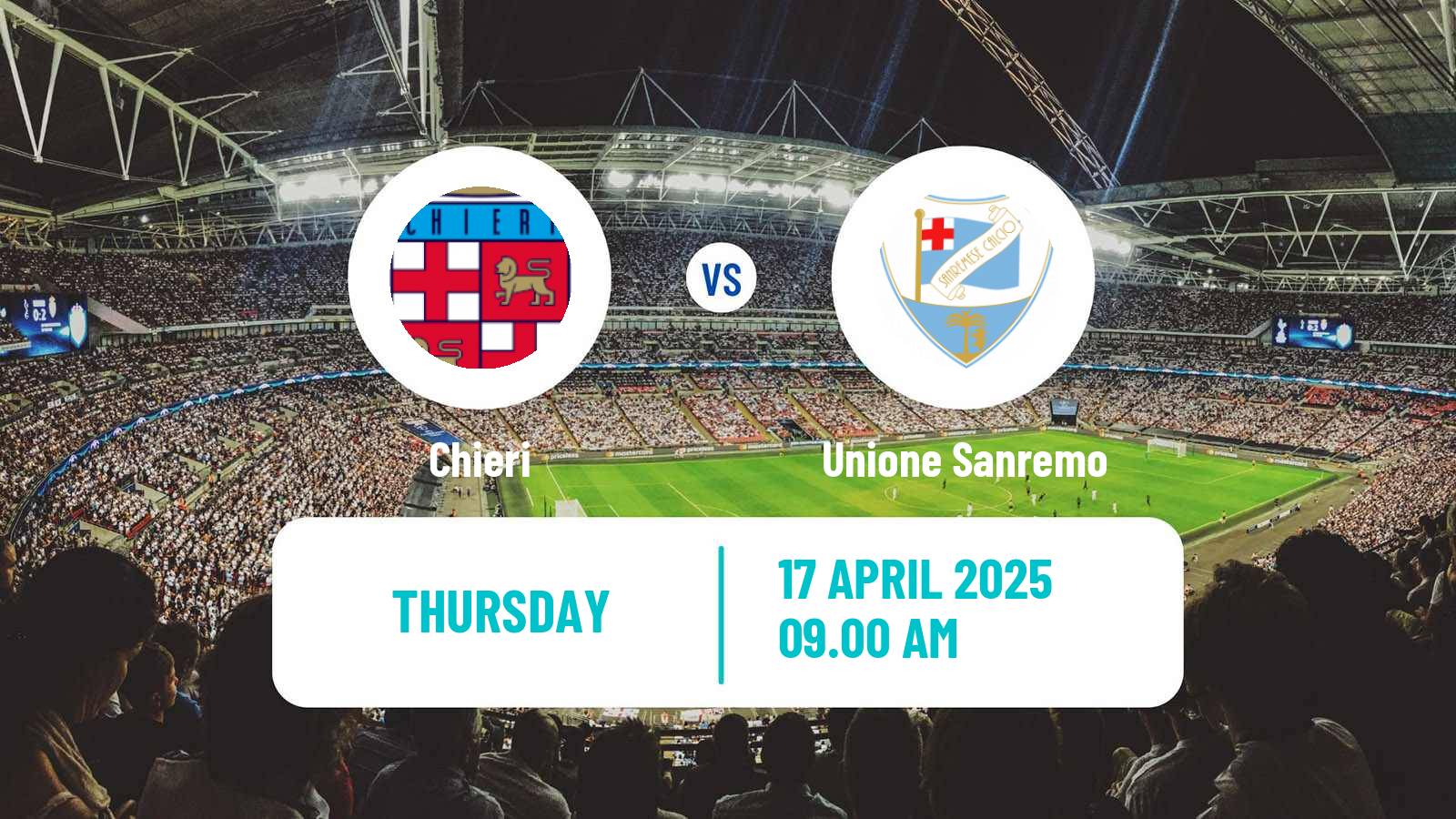 Soccer Italian Serie D - Group A Chieri - Unione Sanremo